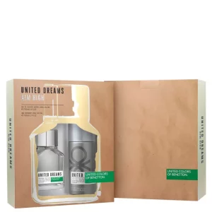 Conjunto United Dreams Aim High Deo Benetton Masculino – Eau de Toilette 100ml + Desodorante 150ml