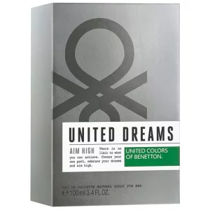 United Dreams Aim High Benetton Eau de Toilette – Perfume Masculino 100ml