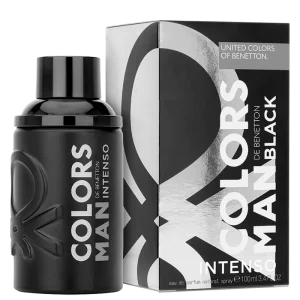 Colors Man Black Intenso Benetton Eau de Parfum – Perfume Masculino – 60 ml