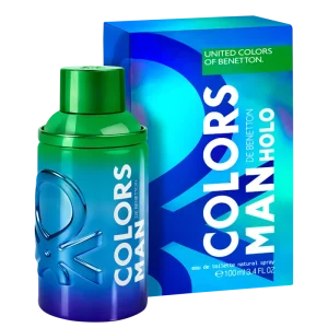 Colors de Benetton Man Holo Benetton Eau de Toilette – Perfume Masculino 100ml