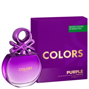 Colors Purple Benetton Eau de Toilette – Perfume Feminino 80ml