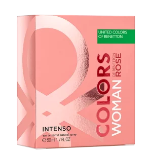 Colors Rosé Intenso Benetton Eau de Parfum – Perfume Feminino 50ml