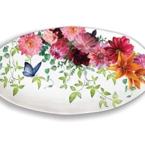 Bandeja Oval – Michel Design Works, Melamina, Sweet Floral Melody