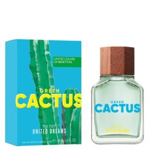 Green Cactus for Him – United Dreams Benetton, Eau de Toilette, Perfume Masculino 100ml