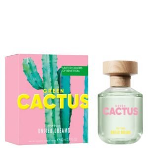 Green Cactus for Her – United Dreams Benetton, Eau de Toilette, Perfume Feminino 80ml