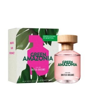 Green Amazonia For Her – Benetton, Eau de Toilette, Perfume Feminino, 80ml